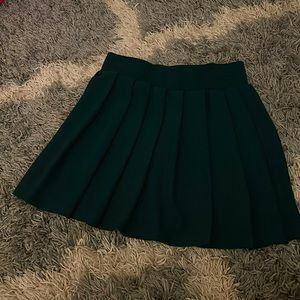 Fun Dark Green Skirt